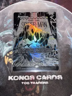 MTG Reanimate 0020 Borderless FOIL Mythic - Image 1