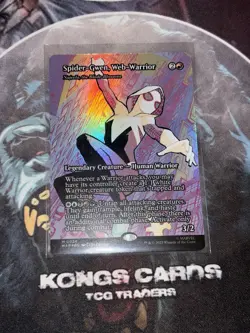 MTG Spider-Gwen, Web-Warrior 0024 FOIL Mythic - Image 1