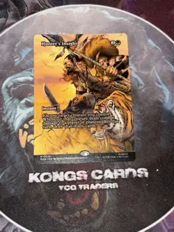 MTG Hunter's Insight (Borderless) NON FOIL Spider Man MYTHIC - Image 1