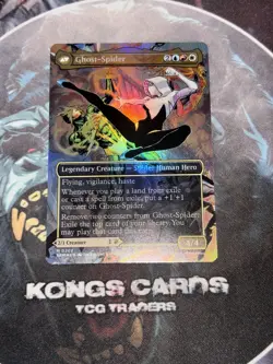 MTG Gwen Stacy / Ghost Spider M 0202 FOIL Mythic - Image 2