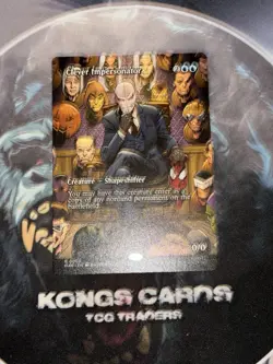 MTG Clever Impersonator 0008 (Borderless) NON FOIL Spider Man MYTHIC - Image 1