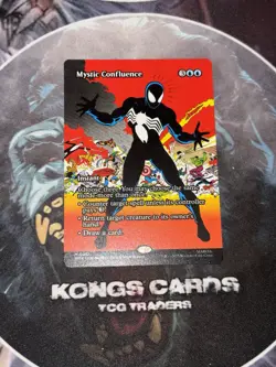 MTG Mystic Confluence 0012 (Borderless) NON FOIL Spider Man MYTHIC - Image 1