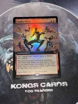 MTG Spider-Verse 0263 FOIL Extended Art Mythic - Image 1