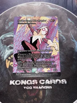 Spider-Gwen, Web-Warrior NM Borderless #24 MTG Marvel Universe - Image 1