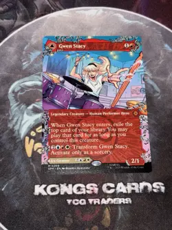 MTG Gwen Stacy 0209 Borderless 209 Mythic NON FOIL - Image 1