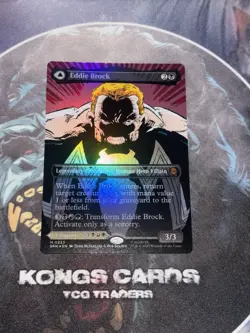 MTG Eddie Brock 0233 Borderless FOIL NEW - Image 1