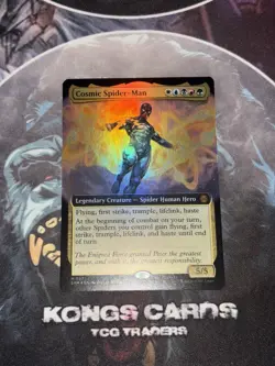 MTG Cosmic Spider-Man (Extended Art) FOIL 0271 Mythic - Image 1