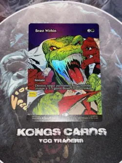 MTG Marvel Spider-Man - Beast Within - Borderless Mythic - 0033 NM FOIL - Image 1