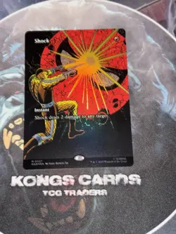 Shock - 0027 - M - Borderless - Foil - Marvel's Spider-Man - MTG - NM/M - Image 1