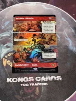 MTG Maximum Carnage 0225 FOIL Borderless Rare - Image 1
