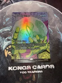 MTG Mindbreak Trap 0011 (Borderless) FOIL Spider Man MYTHIC - Image 1