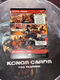 MTG Maximum Carnage 0225 NON FOIL Borderless Rare - Image 1