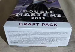 MTG Double Masters 3 Pack Draft Pack Booster Box Set Factory Sealed + 2 vintage 195166196435 - Image 5