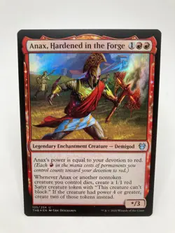 Anax, Hardened In The Forge NM/M* FOIL Theros Beyond Death 125 mtg -UnltdCards - Image 1
