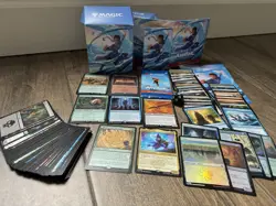 MTG PreRelease Kit Katara BLUE Avatar Last Airbender Badgermole Cub Include READ - Image 1