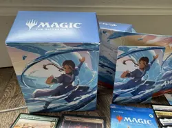 MTG PreRelease Kit Katara BLUE Avatar Last Airbender Badgermole Cub Include READ - Image 5