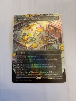 Retrofitter Foundry #45 (Halo Foil) - MTG Encyclopedia of Magic Secret Lair - Image 1