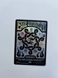 Eerie Ultimatum HALO FOIL Secret Lair Encyclopedia Magic The Gathering MTG - Image 1