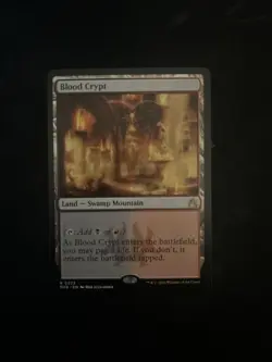Blood Crypt Ravnica Remastered Regular MTG NM - Image 1