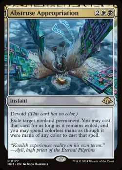 1x Abstruse Appropriation NM-Mint, English Modern Horizons 3 MTG Magic - Image 1