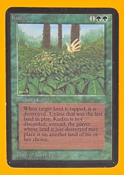 MTG KUDZU Alpha (OldManMTG 011-986) - Image 1