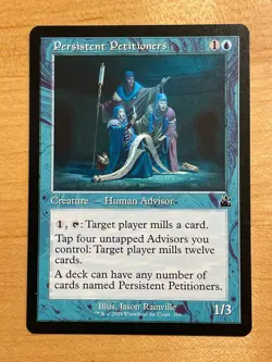 MTG NM Persistent Petitioners Retro Frame [Ravnica Remastered] - Image 1