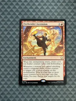 MTG Firebending Ascension #0137 Rare Avatar: The Last Airbender (TLA) - Image 1