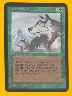 MTG ASPECT OF WOLF Alpha (OldManMTG 008-100) - Image 1