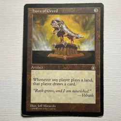 Horn of Greed Stronghold Regular (1998) - Magic the Gathering - Image 1