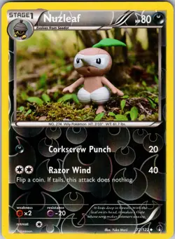Nuzleaf 72/122 XY - BREAKpoint Pokemon TCG LP - Image 1