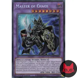 Yugioh Master of Chaos MP23-EN018 Secret Rare 1st Edition NM - Image 1