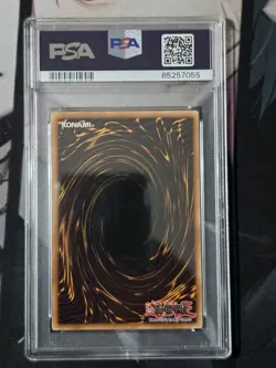 Yu-Gi-Oh - Gil Garth - GLAS-EN091 - Secret Rare - 1st Edition - PSA 9 - TCG - Image 2