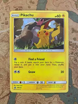 Pokemon Card TCG - Pikachu SM234 Black Star Promo Sun & Moon Promos Near Mint - Image 1