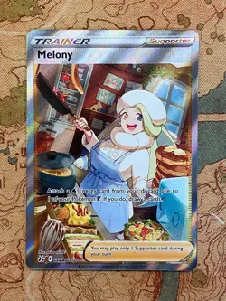 Pokemon Card TCG - Melony GG64 Full Art Ultra Rare Trainer Crown Zenith NM - Image 1