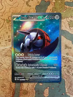 Pokemon Card TCG - Iron Treads ex 248/198 Special Illustration Rare SIR SV1 NM - Image 1