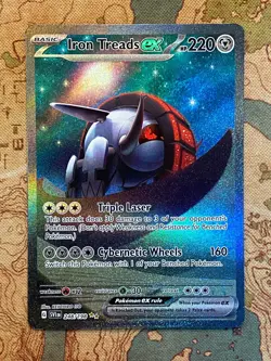 Pokemon Card TCG - Iron Treads ex 248/198 Special Illustration Rare SIR SV1 NM - Image 2
