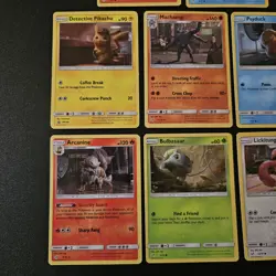 Pokemon TCG Detective Pikachu 8 Card Lot - Image 2