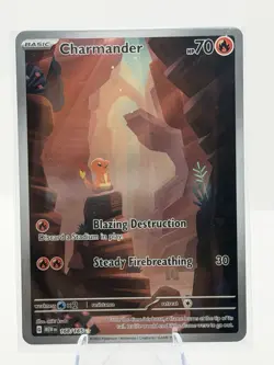 Pokemon TCG Charmander 168/165 SV Scarlet & Violet 151 Card NM Condition - Image 1