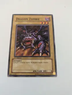 Yu-Gi-Oh Card - Dragon Zombie SDY-014 1st Edition - Image 1
