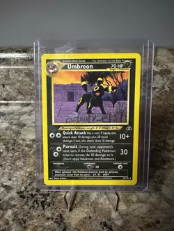Pokemon Umbreon TCG Neo Discovery Card 32/75 Regular Non-Holo, LP/NM Condition - Image 1