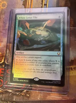 White Lotus Tile (foil) - Avatar: The Last Airbender - MTG - Image 1
