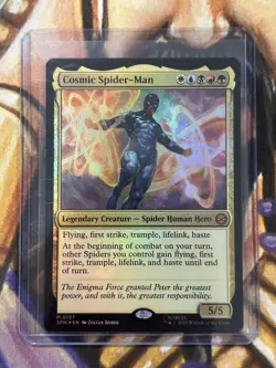 FOIL Cosmic Spider-Man #127 (Regular) MTG Marvel Spider-Man SPM English - NM/M - Image 3