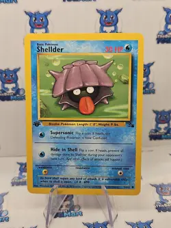 Shellder 1st Edition - 54/62 Fossil - Pokemon LP - Image 1