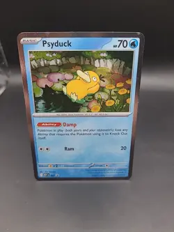 Pokemon TCG Psyduck MEP 007 Mega Evolution Pokemon Blister Promo - Image 1