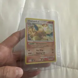2009 Pokemon Platinum Series Arceus Charizard #1/99 Cracked Ice Holo Rare - Image 3
