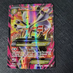 Pokemon TCG M Mewtwo EX XY Breakthrough 160/162 Full Art [NM] - Image 1
