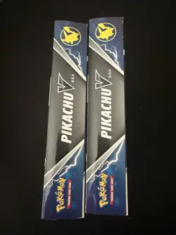 Factory Sealed Pokemon TCG Pikachu V Box - Lot of 2 - Image 4
