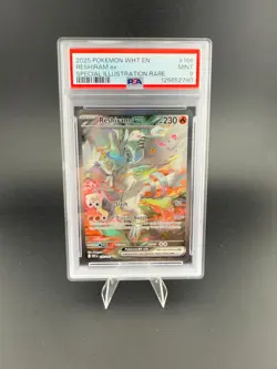Pokemon - Reshiram Ex 166/086 - White Flare SIR - PSA 9 MINT - Image 1