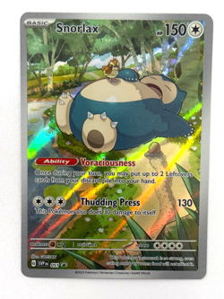 Pokemon TCG Snorlax SVP 051 Promo Scarlet & Violet Promos 151 ETB - Image 1