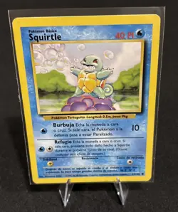 Rare Vintage Pokemon TCG SPANISH Squirtle #63/102 Base Set NM - Image 1